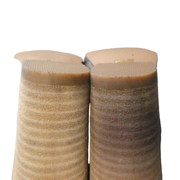 Jeffrey Campbell Silver Leather Peep Toe Shootie Ankle Bootie Heels Womens 8 - Picture 13 of 13